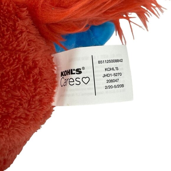 Kohl's Cares Plush Foxin Socks Stuffed Animal With Blue Hands & Feet 12" - Picture 5 of 6
